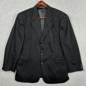 Jack Victor Loro Piana Cashmere Blazer Mens 44R Black Sport Coat 3-Button Italy‎